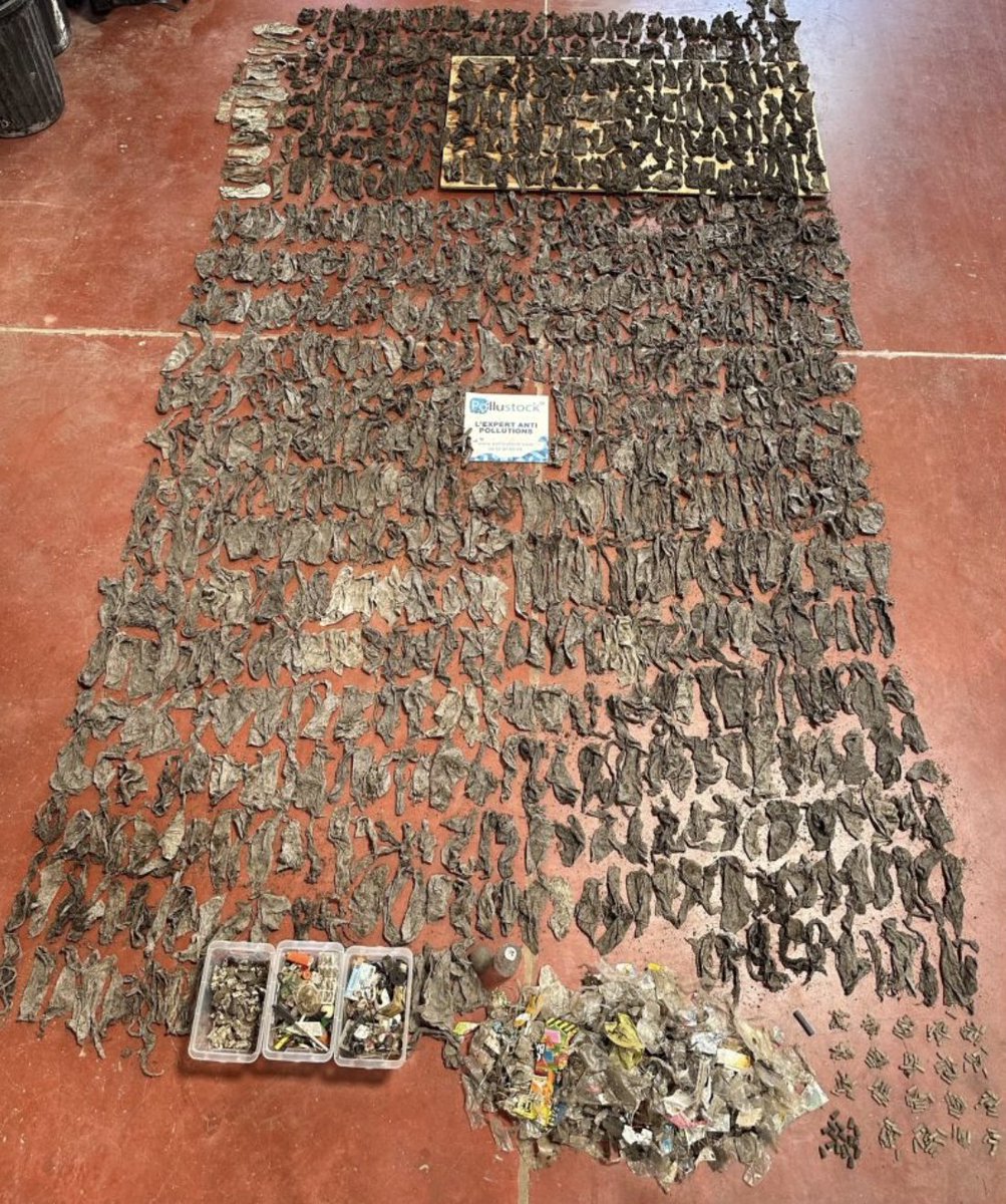 Les #lingettes c'est vraiment pas chouette ... Et c'est surtout pas dans les toilettes ! 🚽 
Interceptées à temps par notre #filetantidéchets 💪🏽🍀