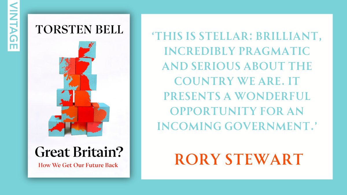 We're excited to announce that Torsten Bell's book will be available even earlier on the 13th June, the perfect guide to the general election. Pre-order now: bit.ly/3UVsNaD