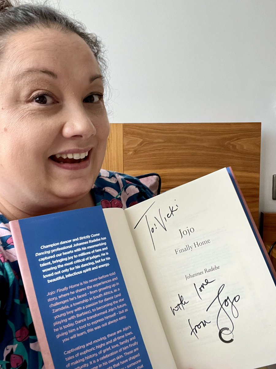 Never have I ever travelled for 4 hours to queue outside Waterstones for 2.5 hours - until now! All worth it to meet the lovely <a href="/jojo_radebe/">Johannes Radebe</a>, get a hug &amp; get my book signed by this very sweet &amp; talented man!