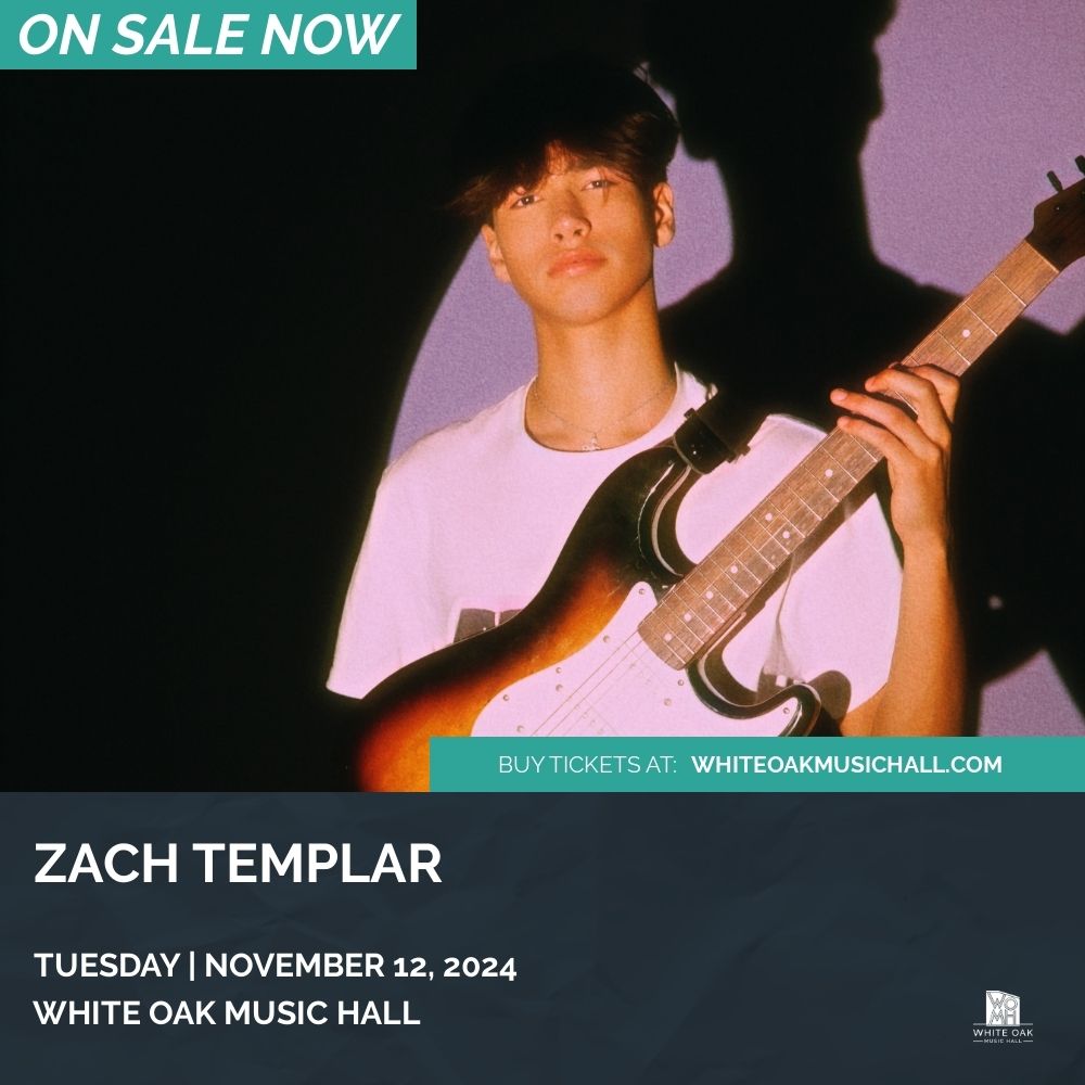 ON SALE NOW! Get your tickets to the 'Templar' tour starring @zachtemplar happening in the Upstairs room on September 12th 🗣️ 

🎟️: flys.pw/p5g