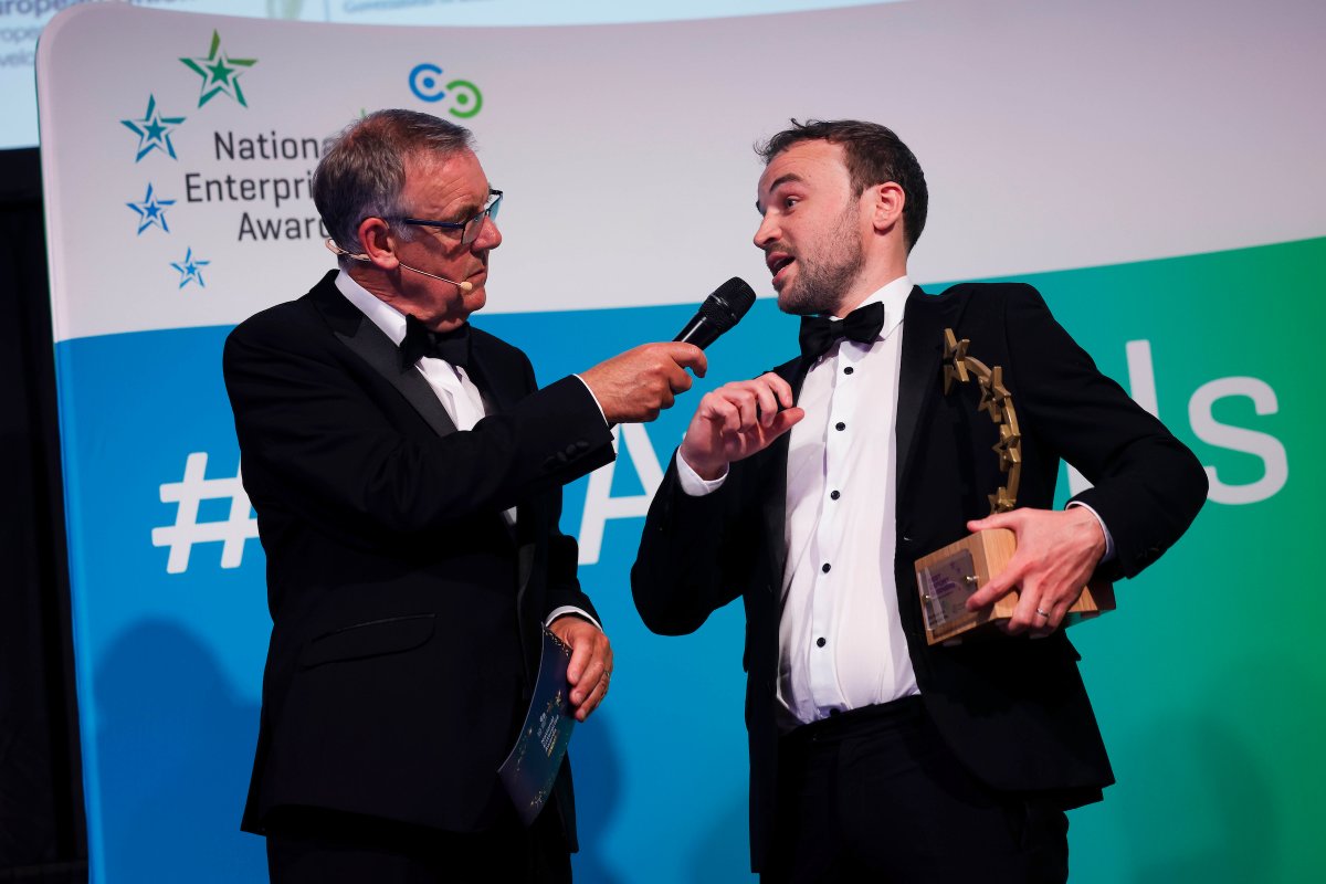 inCarlow | Carlow LEO (@carlowleo) on Twitter photo Carlow Company Wins at National Enterprise Awards
Eskimo Software, who are supported by Local Enterprise Office Carlow, were winners at this year’s National Enterprise Awards. The awards are in their 24th year & run annually by <a href="/Loc_Enterprise/">LocalEnterprise.ie</a> .
Read localenterprise.ie/Carlow/News/Ca… Carlow Company Wins at National Enterprise Awards
Eskimo Software, who are supported by Local Enterprise Office Carlow, were winners at this year’s National Enterprise Awards. The awards are in their 24th year & run annually by <a href="/Loc_Enterprise/">LocalEnterprise.ie</a> .
Read localenterprise.ie/Carlow/News/Ca…