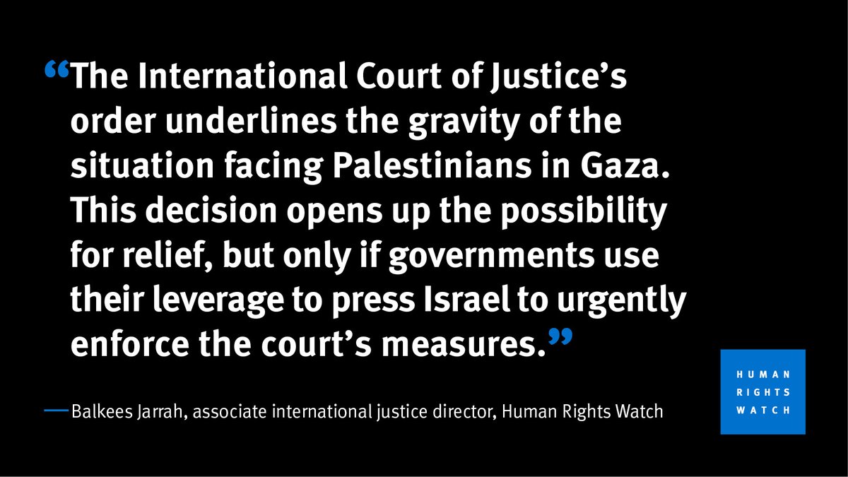 Nowhere in Gaza is safe. The <a href="/CIJ_ICJ/">CIJ_ICJ</a>'s order underlines the gravity of the situation in Gaza, where civilians are facing famine. 

Yet the Israeli government continues to flout the World Court’s binding orders by obstructing the entry of lifesaving aid and services.