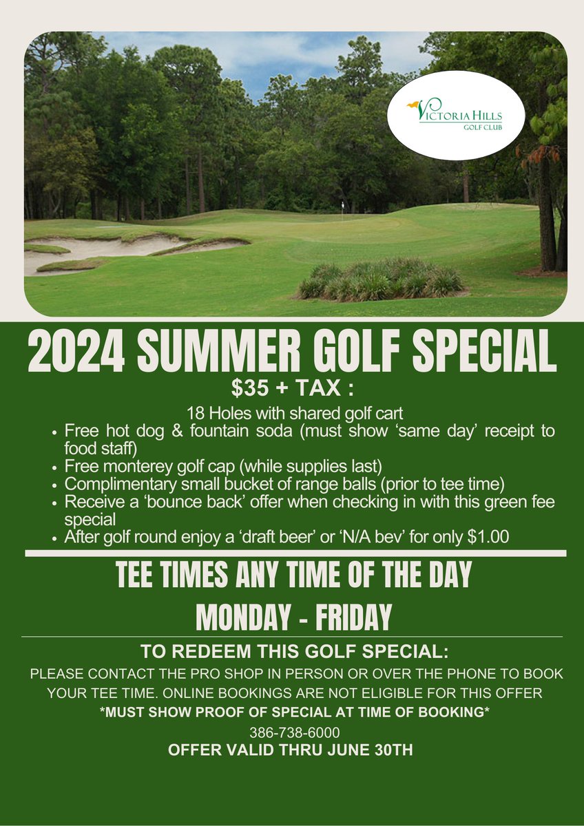 Take advantage of our June special!