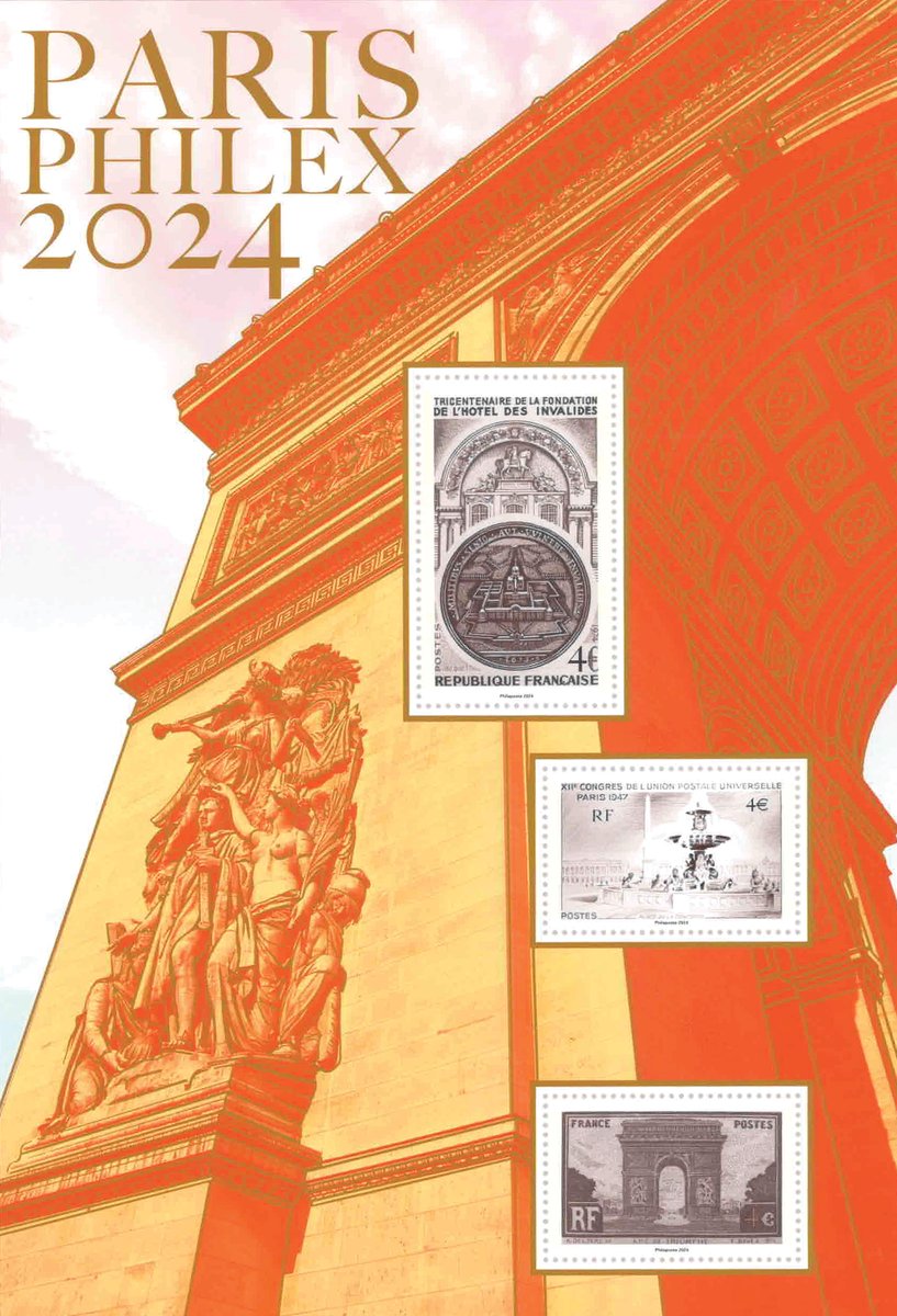 Paris-Philex 2024, le salon des passionnés de timbres, du 30 mai au 2 juin avec une vente aux enchères de timbres lemonde.fr/mondephilateli… via @lemondefr @RoxanaAzimi @MAudeDubanchet et la diffusion d'un bijou timbré @LPNews_IDF @TimbresFFAP
