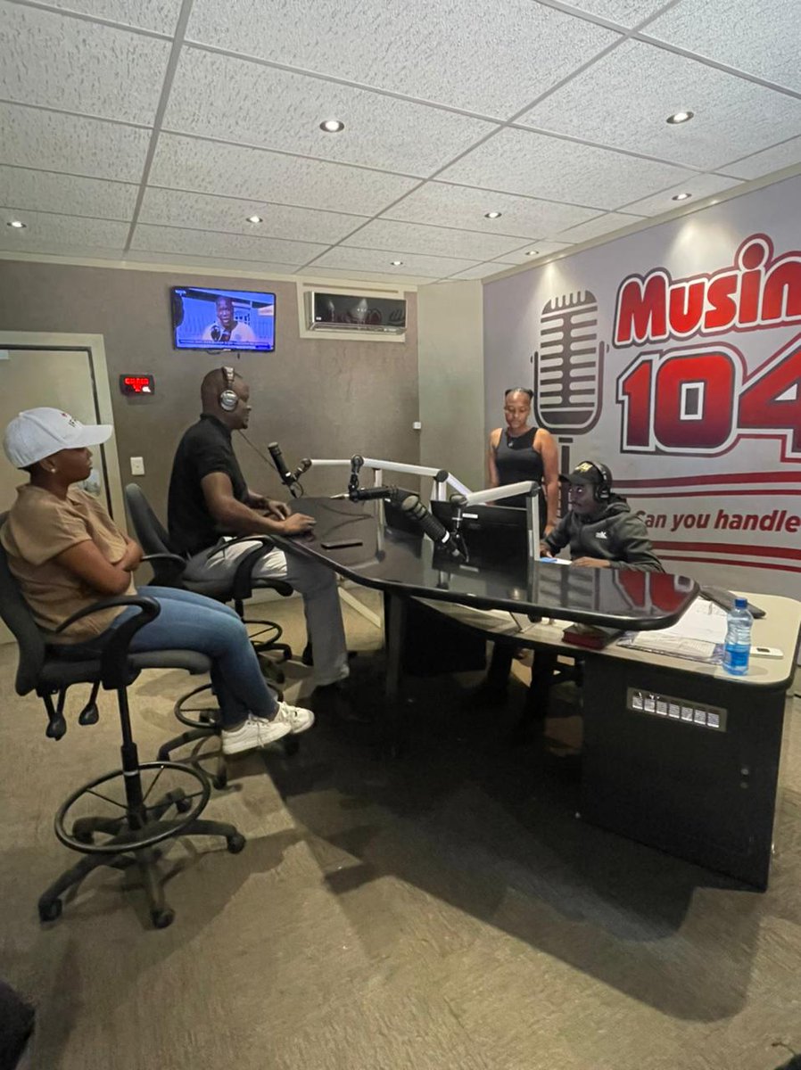 RedcrossSa's tweet image. Day 1 of this year's #WorldRedCrossDay under the theme "Keeping Humanity Alive", SARCS together with the @IFRCAfrica and @ICRC_SAfrica began its 2-day program on Musina FM to disseminate the world and work of the Red Cross Movement.