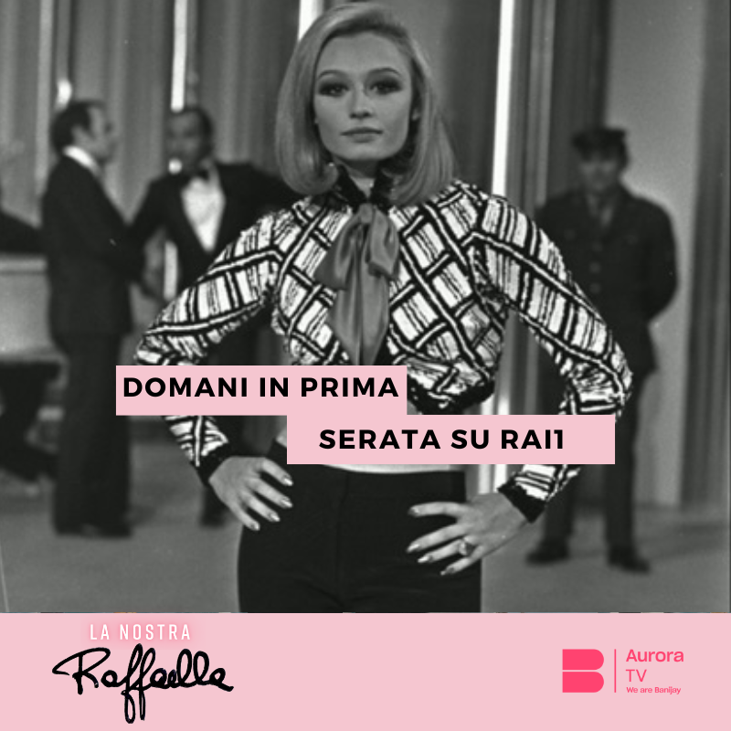Celebriamo Raffaella Carrà: 50 anni di interviste che riportano alla luce i suoi sogni e ricordi. 

📅 Domani, sabato #25maggio, non perdere la serata evento su #Rai1: #LaNostraRaffaella
Un viaggio emozionante nella vita di una leggenda della televisione italiana.
#AuroraTV