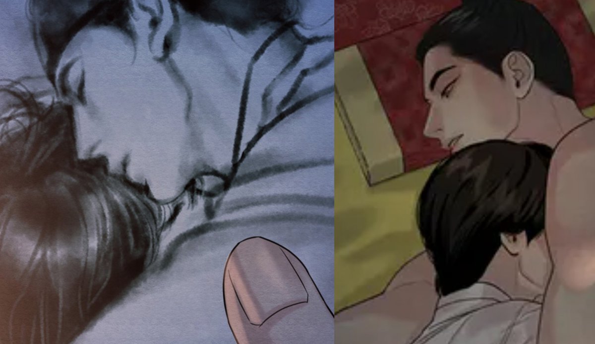 there are countless times that nakyum burries his face to seungho's chest (i mean i would too! 😆) but knowing now that sh prefers them to look directly at each other when nk's troubled or worried 🥹