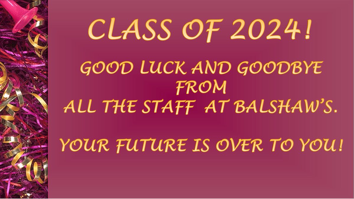 The last official day for our Year 11 students. We are sorry to see you go. We hope that you have enjoyed your last day, signing shirts and your celebration assembly. Good luck with the rest of your exams and the future 🥳