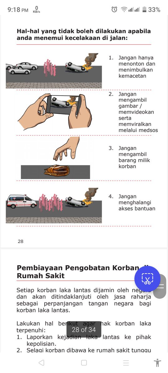 CaptainKonoha's tweet photo. @afrkml Buku Saku pertolongan pertama pada kecelakaan di Jalan.

https://t.co/2VdO2zagsE https://t.co/DzTtX7g0bA