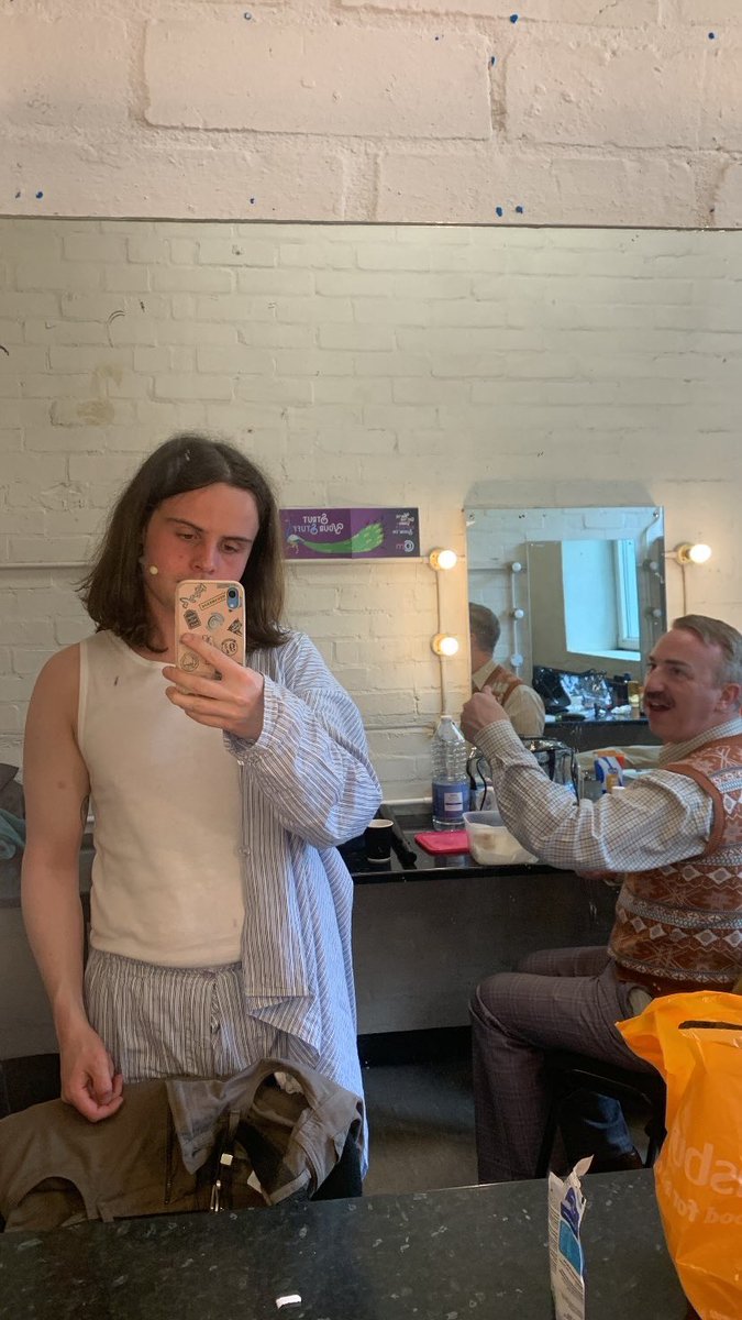 ryanroykelly's tweet image. I made my Off-West End debut last night! Very grateful for my’Porridge Boy ‘ company x 

@OffWestEndCom 
@CMA_London