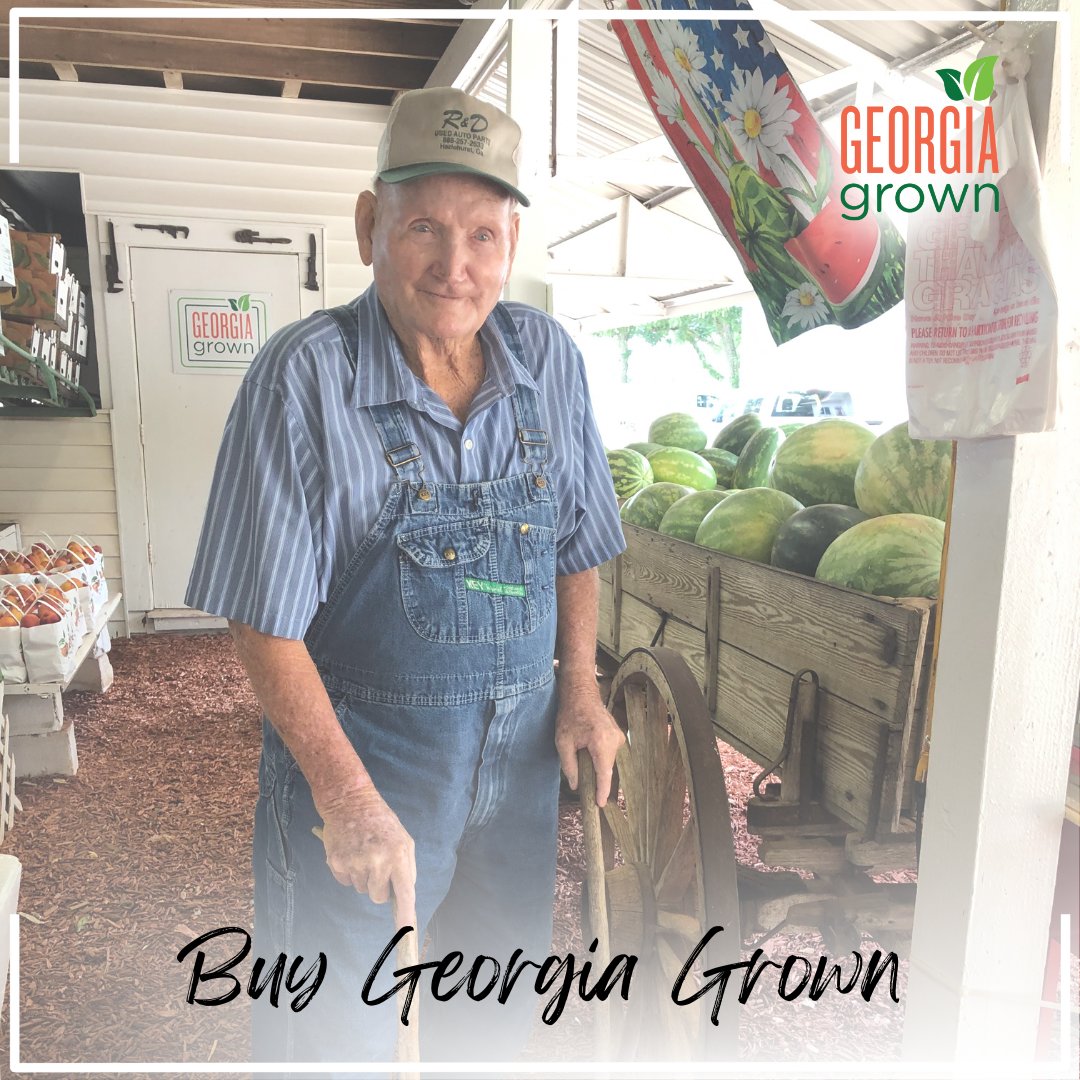 Let's support our local farmers and businesses by choosing Georgia Grown whenever possible. #Georgia #Agriculture #GeorgiaGrown #BuyLocal #shoplocal