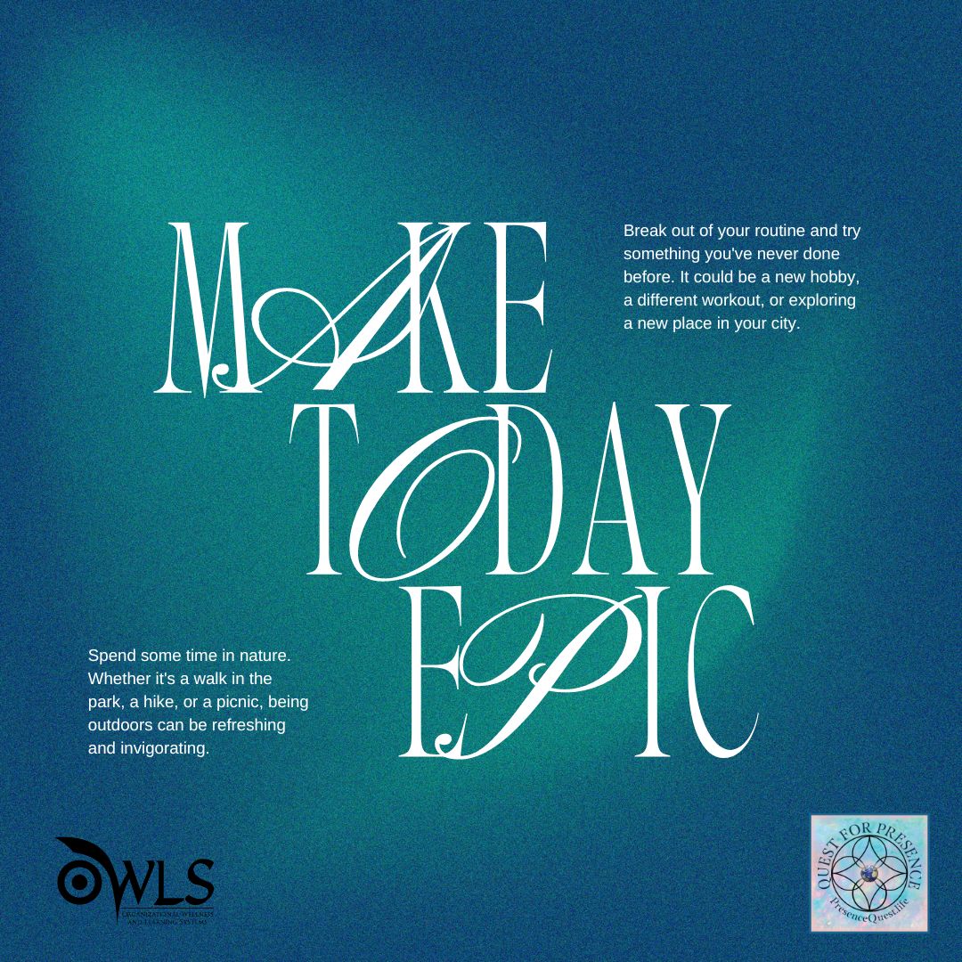 OrgWellness's tweet image. It's Friday! Make today epic by embracing positivity, pursuing your passions, and spreading joy. Finish the week strong and set the tone for an amazing weekend. Let's make every moment count! #FridayFeeling #MakeItEpic #WeekendVibes