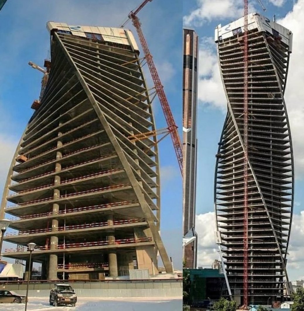Twisted Building Construction