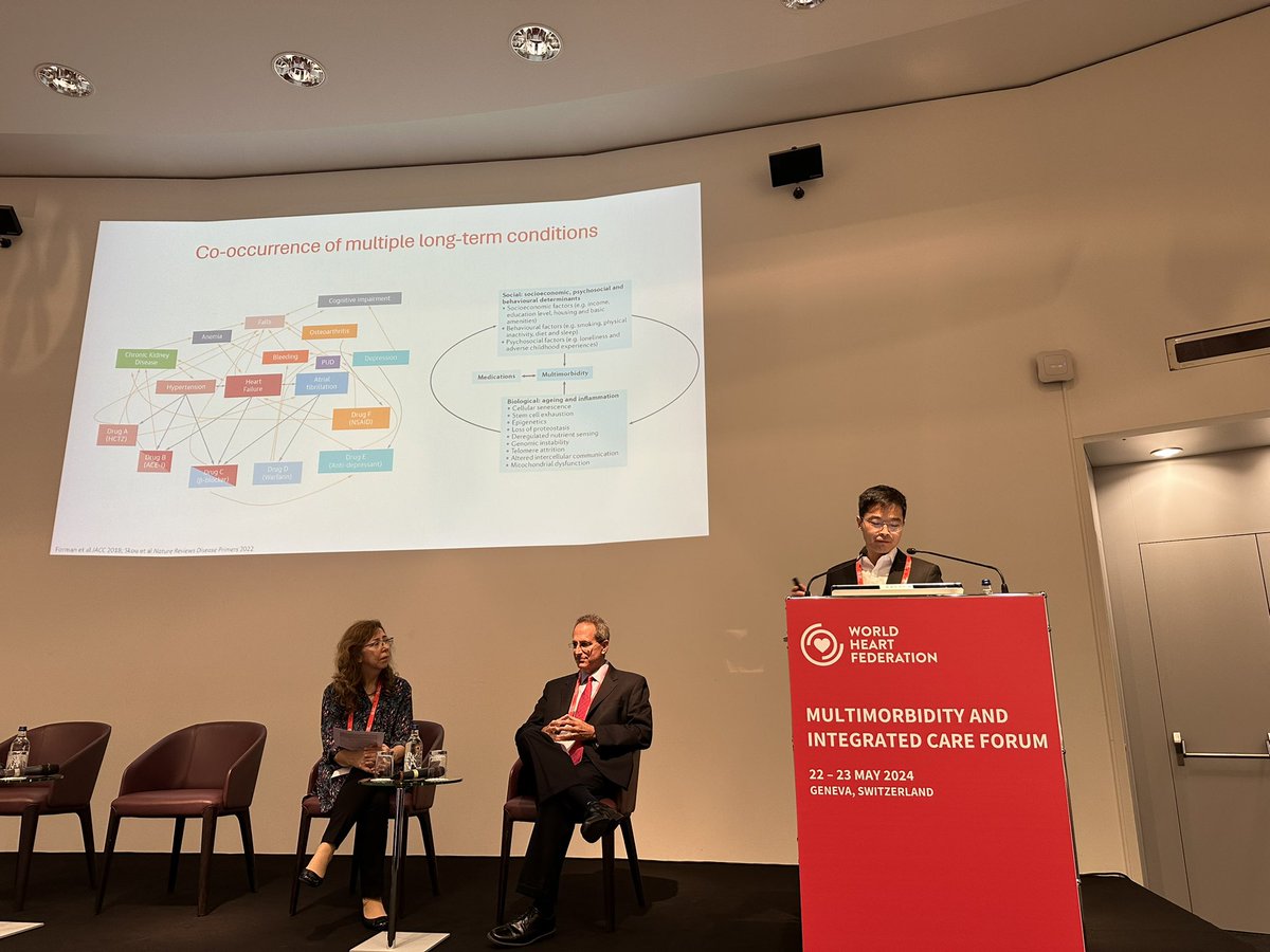 On 22-23 May, we hosted an inspiring group of global multistakeholder experts at the WHF Multimorbidity and Integrated Care Forum in #Geneva, where we explored strategies for integrating care across specialties with a patient-centered approach. Thank you everyone for joining us!