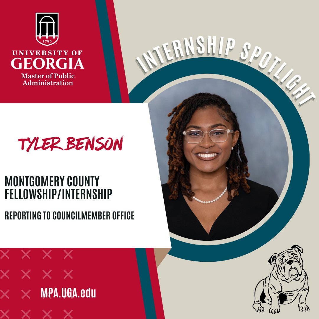ugapadp's tweet image. Summer Internship Spotlight with Tyler Benson!

Tyler is working for Montgomery County this summer!

#UGA
#UGASPIA
#CommitTo #PublicService
#SummerInternship #MPA