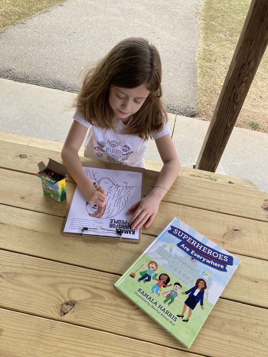 mamas4kamala's tweet photo. Kids at home for the summer? Take Action for #BidenHarris with our Summer Action Guide https://t.co/Fy7qqJnz6W
Coloring sheets designed by one of our #Kids4BidenHarris, crafts and activity ideas, links to volunteering, and more! #ImOnBoard @JoeMamas2020 @mamas4kamala https://t.co/sdurqeYNyx