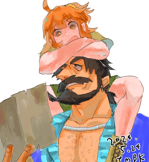 サマアドぐだ髭 
