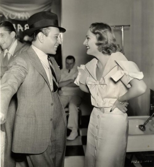 George Raft and Carole Lombard #ClassicHollywood