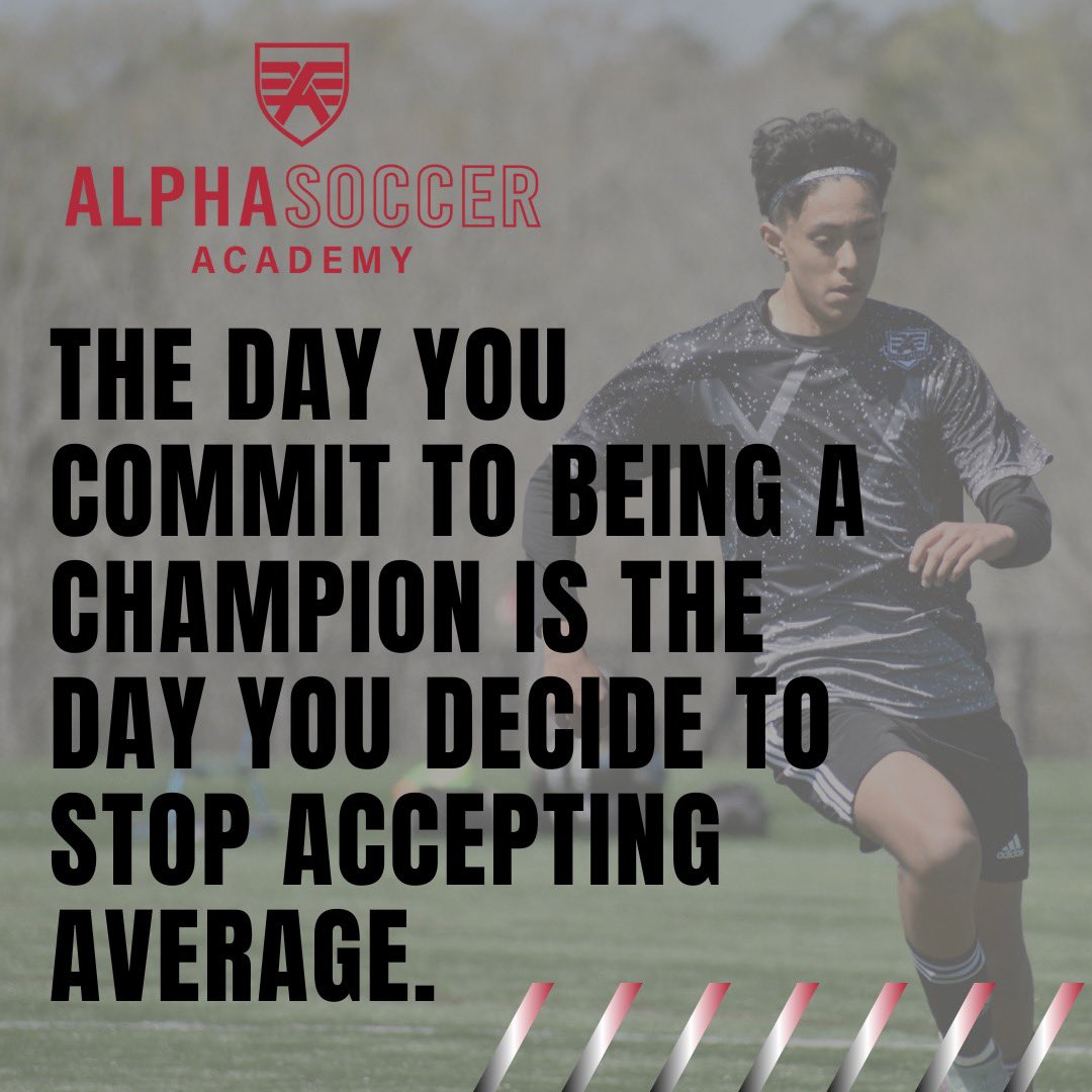 Let’s be exceptional #OneFamily #AlphaSoccerAcademy