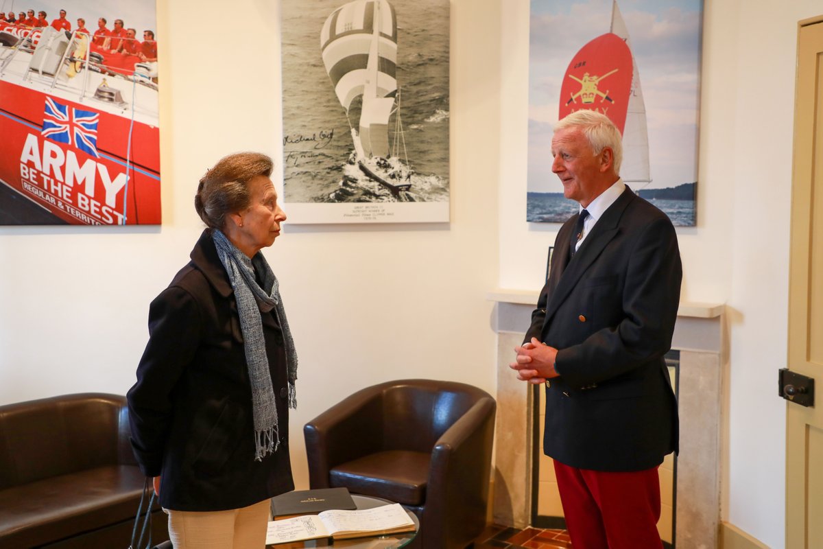 Visit by HRH The Princess Royal to Hornet Services Sailing Club on Thursday, 23rd May 2024. Read full Article : ow.ly/OF1o50RU3oR