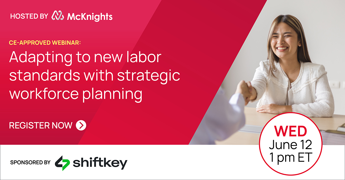 Join us on June 12 at 1pm ET for an in-depth webinar as we unpack the newly finalized Centers for Medicare and Medicaid Services staffing rules. Don't miss out—secure your spot today! @myShiftkey #CEApproved #Staffingsolutions #WorkforceOptimization brnw.ch/21wK6DY