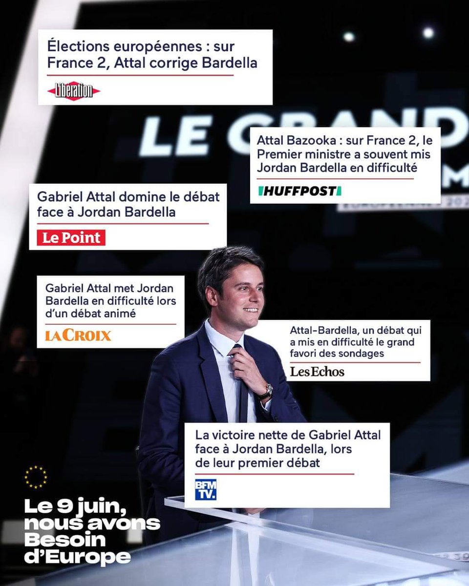 jsimonleblanc's tweet photo. Rien à  ajouter 
#Blabladella  a encore  prouvé qu'il ne maîtrise aucun sujet.#coquillevide
#attal https://t.co/rUx0IKI6h6