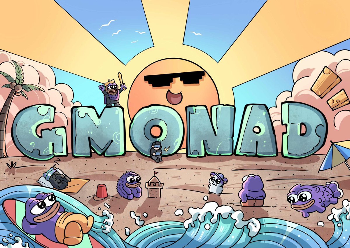 Say gmonad to the weekend 😎