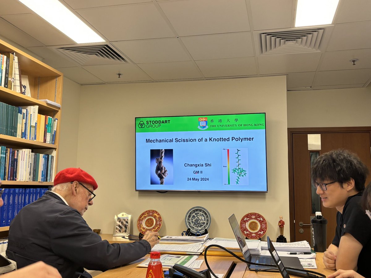 Happy Birthday Fraser <a href="/sirfrasersays/">Fraser Stoddart</a>! Wishing you health and happiness every day! 🎂🎂🎂Thanks to <a href="/kencfleung/">Ken Leung</a> for organizing such a wonderful party! 🍾🍾️🍾️ It was an honor to give a presentation on Fraser’s birthday—an occasion worth remembering!