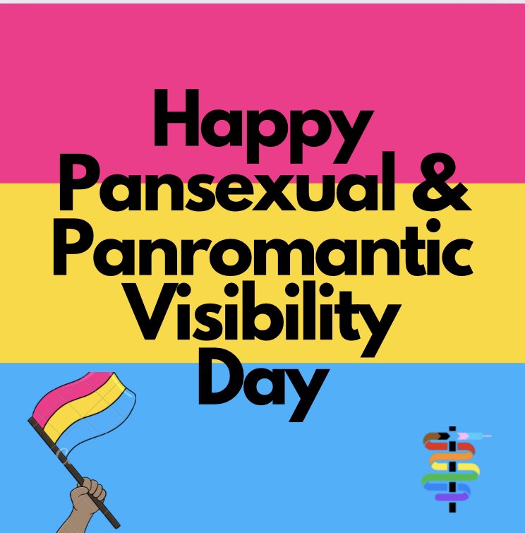 Today we are celebrating Pansexual & Panromantic Visibility Day To be Pansexual means having sexual, romantic, or emotional attraction towards people of all genders, or regardless of their sex or gender identity And we fully support all pan folk!