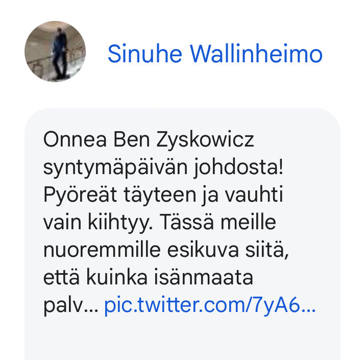 Miksi vauhdin pitäisi kiihtyä kun ihminen ikääntyy? BZ täytti nyt jo 70v ja voi ansaitusti alkaa jo jäähdyttelemään. Kenenkään ei ole pakko olla ”forever young”. #benzyskowicz #70vuotta #ikääntyminen #sinuhewallinheimo ⁦@kokoomus⁩