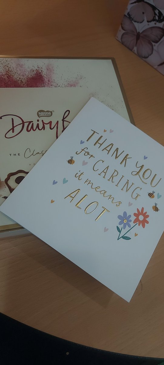 We love our jobs and everyday have an endless amount of reasons to smile but it is so lovely and appreciated when myself and Mrs Watson receive things like this from a parent. #JustDoingOurJob #teachers @AcreHall @BrightFuturesET