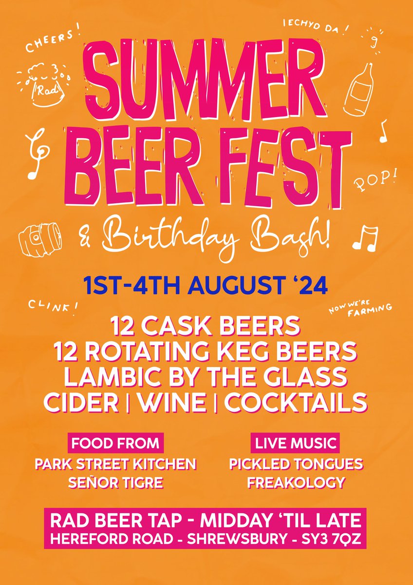 Date for the diary 🍻