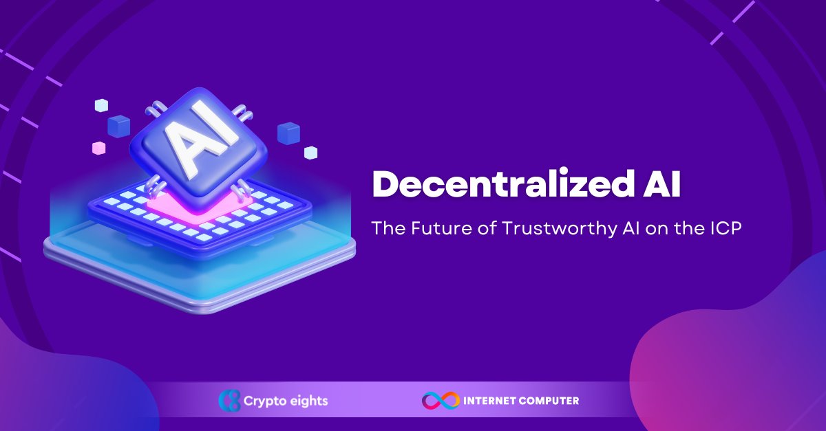 🌐 Decentralized AI: The Future of Trustworthy AI on the ICP 🚀 ▶️ #ICP is at the forefront of the Decentralized AI movement. It provides smart contracts' trustworthiness, security, verifiability, and resilience to AI applications. This is achieved by allowing smart contracts to