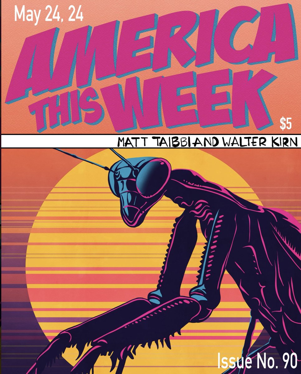America This Week, May 24, 2024: 'Life on Polarized Mars' @WalterKirn and I on the Tucker freakout, Censorship Files, artifical 'voids,' and Ray Bradbury's Martian Chronicles classic, 'Night Meeting.' h/t daniel media for the ATW cover! racket.news/p/america-this…