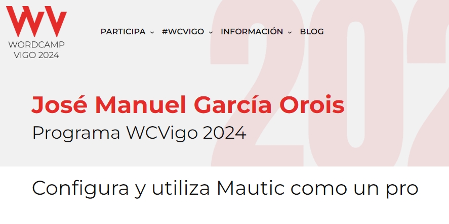 Hacce (@haccesoluciones) on Twitter photo Si vas a la <a href="/wp_vigo/">WordPress Vigo</a> y te interesa el #inboundmarketing no te puedes perder nuestro taller de Mautic. Será el sábado a las 15.15. ¡Te esperamos!
#hacce #orgulloweb #WCVigo2024 #mautic #emailmarketing #marketingdigital Si vas a la <a href="/wp_vigo/">WordPress Vigo</a> y te interesa el #inboundmarketing no te puedes perder nuestro taller de Mautic. Será el sábado a las 15.15. ¡Te esperamos!
#hacce #orgulloweb #WCVigo2024 #mautic #emailmarketing #marketingdigital
