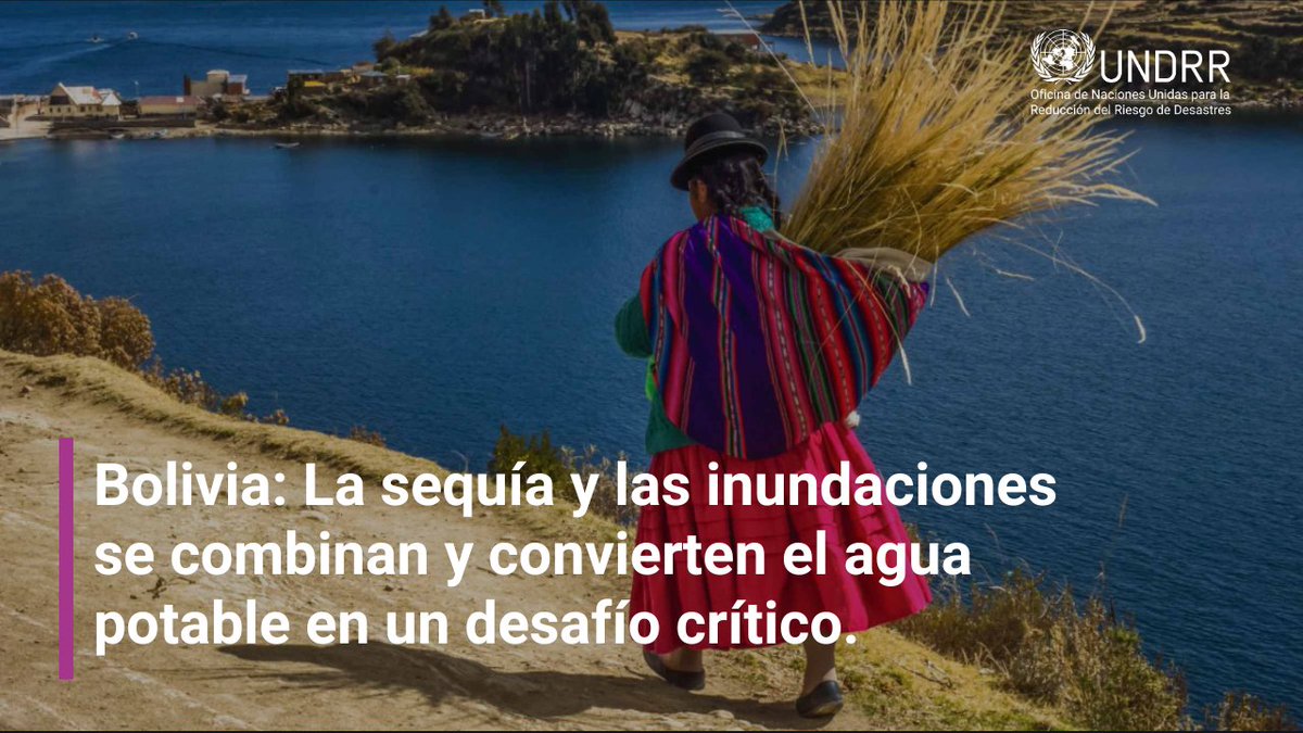 En el último año, el pueblo boliviano ha tenido que enfrentar inundaciones devastadoras, el año más caluroso registrado y la sequía más severa de su historia. Los datos afirman que Bolivia es el país más vulnerable a la crisis climática en América del Sur. ow.ly/2gUL50RsMlZ