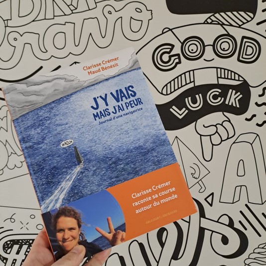 'L'improbable s'est produit... Je m'intéresse à présent au Vendée Globe!' J'y vais mais j'ai peur : Journal d'une navigatrice de Maud Bénézit et Clarisse Crémer @DelcourtBD est en finale du Prix Orange de la BD Vous avez aimé cet album ? Votez pour lui👉bit.ly/3V5L9XO