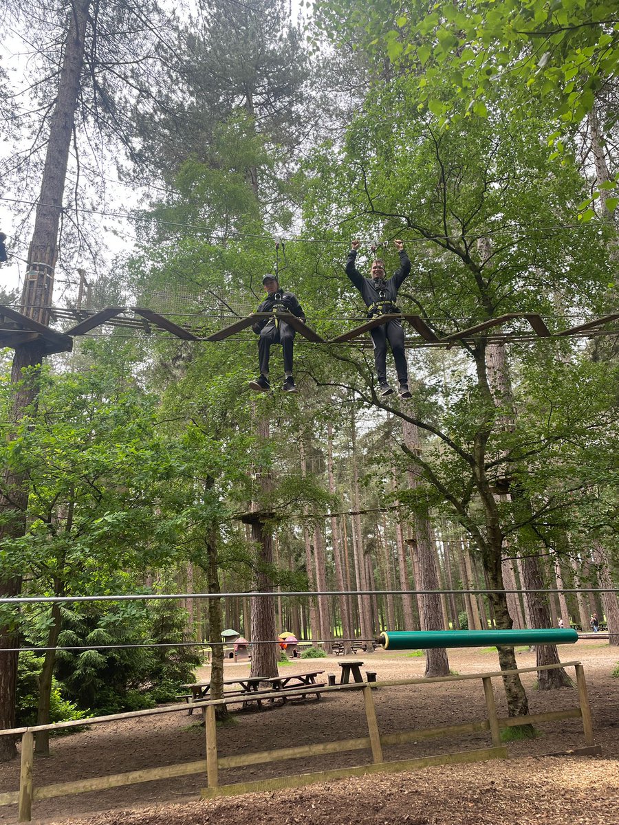 WingfieldAcadPE's tweet image. Day 2 at GoApe with our Y9 students and we’ve had another brilliant day. What a way to end the half term, have a great break everyone!