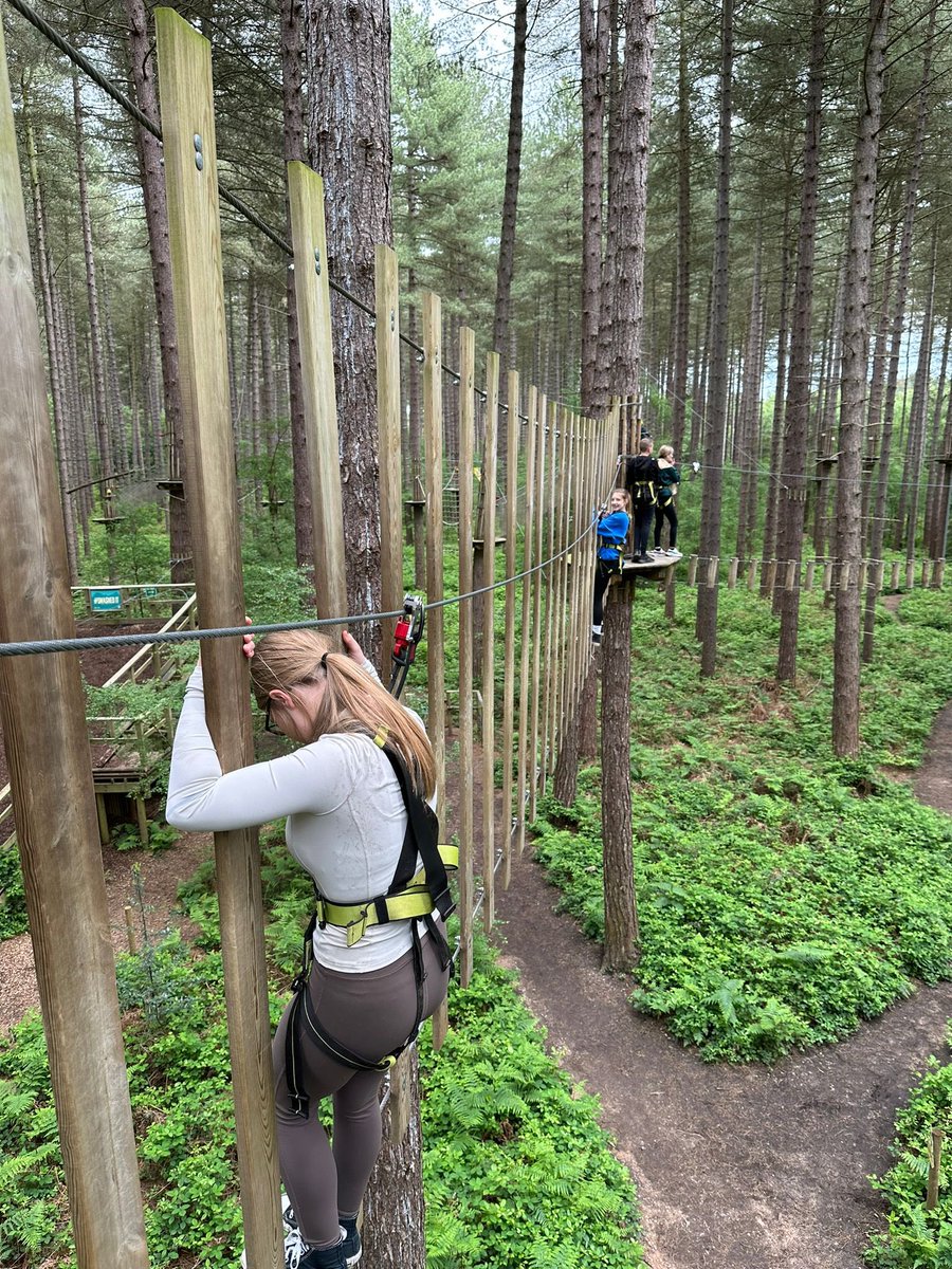 WingfieldAcadPE's tweet image. Day 2 at GoApe with our Y9 students and we’ve had another brilliant day. What a way to end the half term, have a great break everyone!