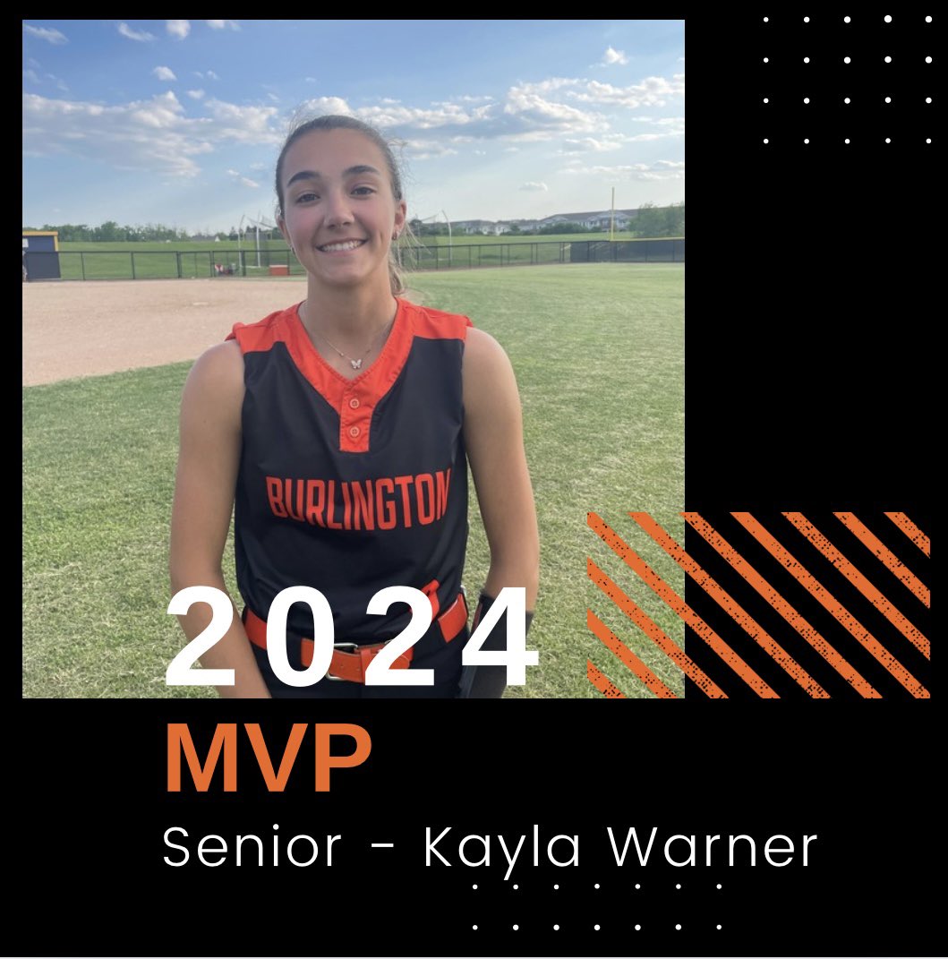 Celebrating <a href="/Kwarner1011/">Kayla Warner</a> for being selected team MVP - what an amazing senior season!  🤩