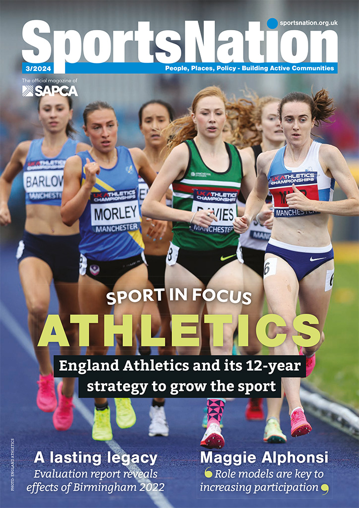Issue 3/24 of @SportsNationMag is now available! Including an interview with England rugby legend, @MaggieAlphonsi, industry news & updates and a range of editorial features on athletics, sports buildings, innovative spaces and more! Read the issue here: bit.ly/4ay5Wre