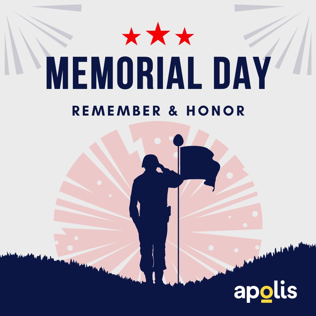 Apolisrises's tweet photo. On this Memorial Day, we pause to remember and honor the brave men and women who made the ultimate sacrifice for our freedom. Your courage and dedication will never be forgotten.

#apolis #MemorialDay #HonorTheFallen #RememberAndHonor #memorialday2024 #Heroes #rjt #rjtcompuqest https://t.co/gqcED2Xirt