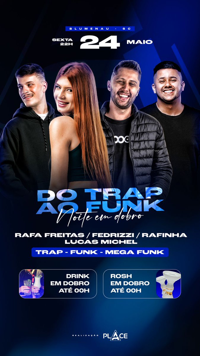 Place611's tweet photo. Sextouuu 🥳

Hoje é dia de PLACE!!

Bora curtir a casa mais elegante de blumenau?

🙍‍♀️: R$: 15,00
🙍‍♂️: R$: 30,00

Link da lista: https://t.co/z6T37YSQrM https://t.co/ruuloCUbdr
