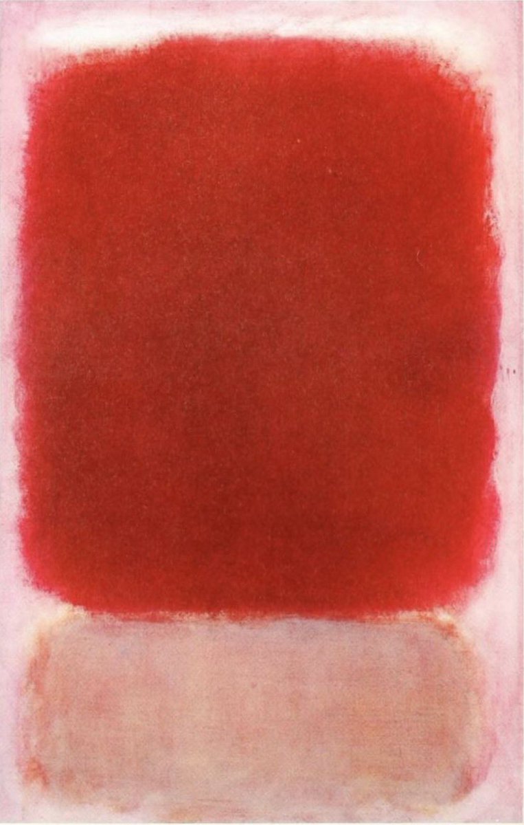 gm ❤️
rouge sur rose sure rose - Rothko