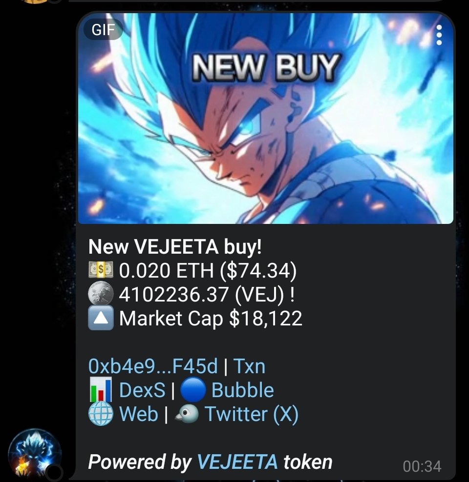 Vejeeta_on_base's tweet photo. GM everyone, we have exciting news! 

Our buy bot is now functioning live in our tg group! This is the ONLY buy bot, apart from @apedotstore's own, that can track ape store buys! 

After some tuning to increase capacity, the Vejeeta Buy Bot will be available to use free for ALL APE STORE PROJECTS!

What's better is these projects will no longer have to set up a new bot after hitting dexscreener, as Vejeeta can do both!