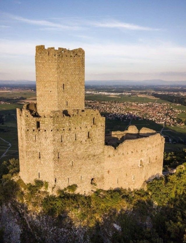 CaligulaNero2's tweet photo. l'Ortenbourg #castle was built in the second half of the 13th century by Rudolf Habsburg.
#France #Alcase https://t.co/AffLyTLpsB