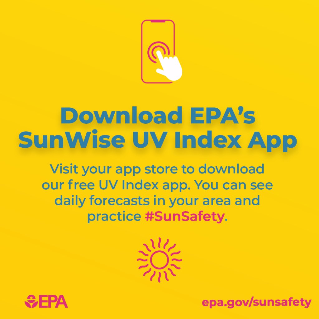 Today is #DontFryDay – a reminder to practice #SunSafety, including wearing sunscreen, sunglasses, and checking the UV Index as we head into the summer! ☀️ 🔗Learn how you can protect yourself from the sun's harmful ultraviolet radiation: epa.gov/sunsafety/dont…