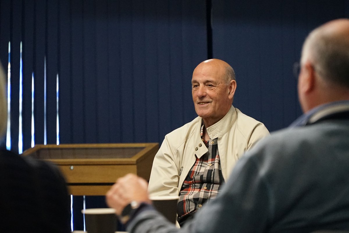 OfficialBWITC's tweet photo. 🙌 Special thanks to Ian Seddon, who represented the Whites from 1969-1973, for visiting Sporting Memories today!

💭 Taking place on the last Friday of every month, supporters gather to reminisce and share memories from seasons past

For more, contact jbarnes@bwitc.org.uk
#BWFC https://t.co/IPCvXEU70l