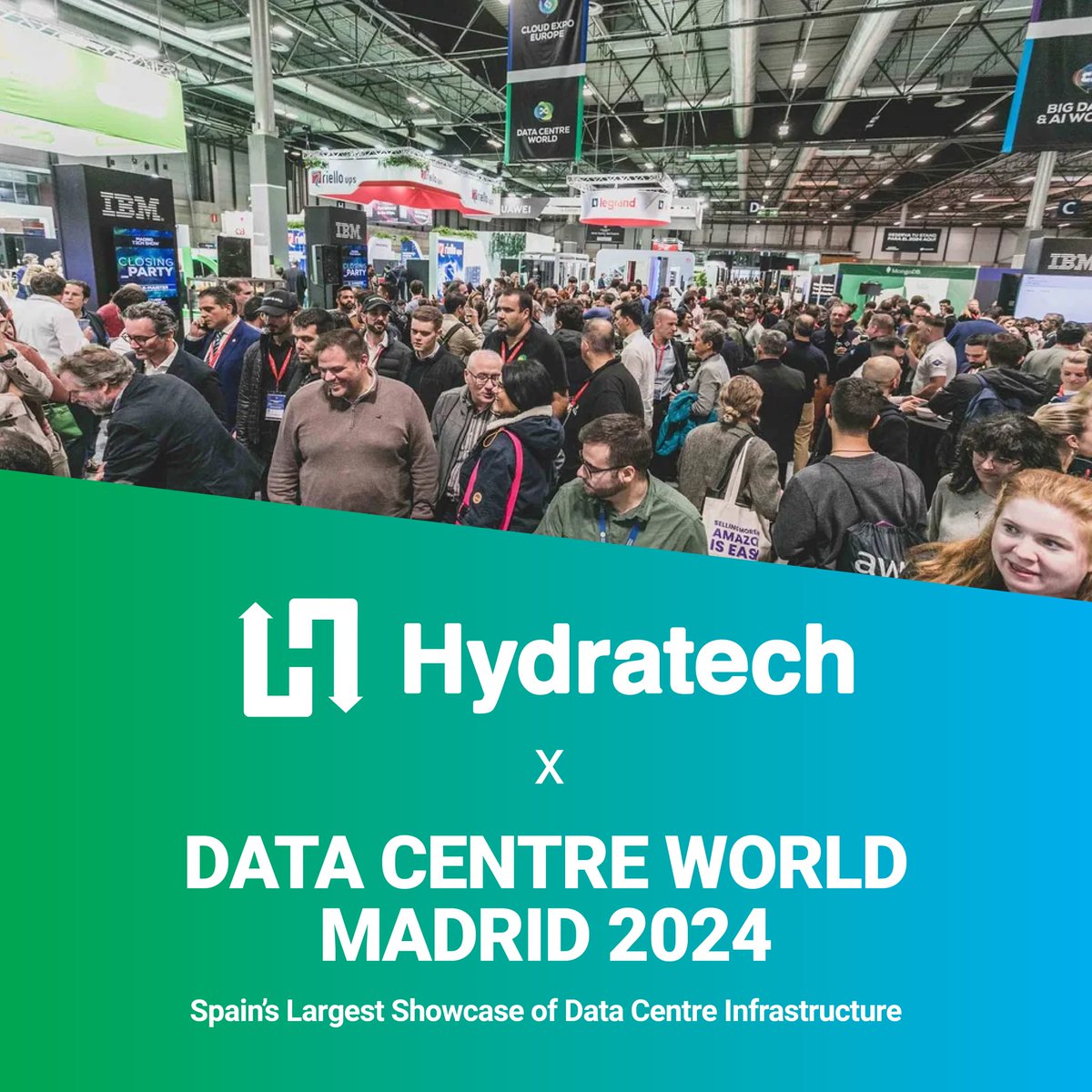 Hydratech (@hydratechgroup) on Twitter photo We are excited to announce we are showcasing our cutting-edge liquid cooling solutions at this year’s <a href="/DataCentreWorld/">Data Centre World</a> Madrid. We help data centres worldwide improve cooling efficiency, save energy & ensure server uptime. More here hydratech.co.uk/data-centre-co…
#datacentre #datacenter We are excited to announce we are showcasing our cutting-edge liquid cooling solutions at this year’s <a href="/DataCentreWorld/">Data Centre World</a> Madrid. We help data centres worldwide improve cooling efficiency, save energy & ensure server uptime. More here hydratech.co.uk/data-centre-co…
#datacentre #datacenter