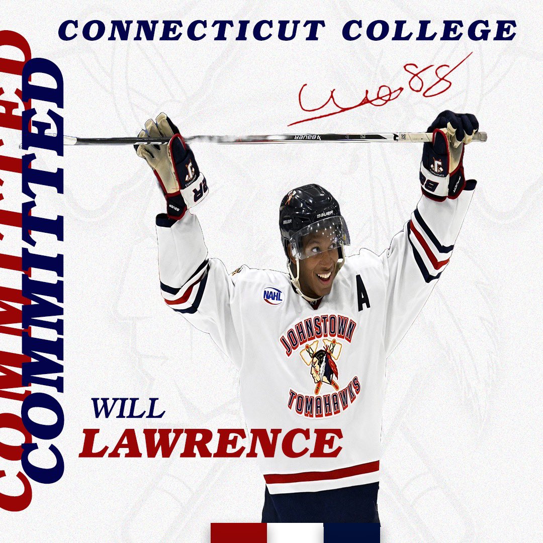 🚨COMMITMENT ALERT🚨 Will Lawrence is off to Connecticut College!! 🥳 Congrats, Will‼️ 🗞️ READ MORE: johnstowntomahawks.com/lawrence-commi… #LetsGoHawks | #AllOfUs